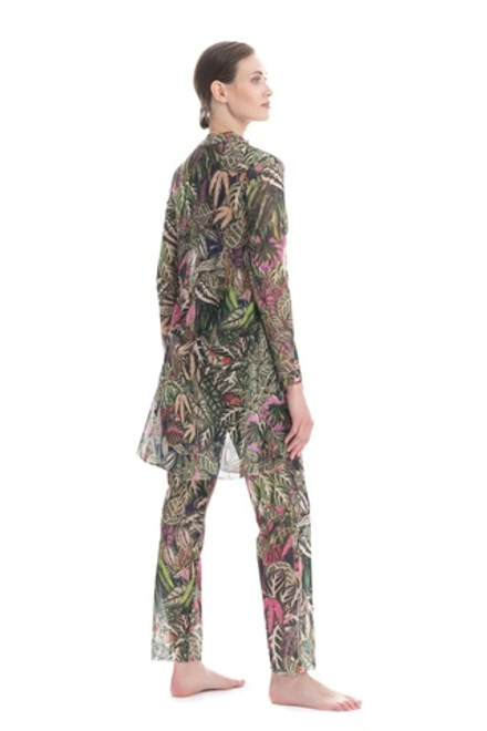 Буркини с капюшоном "Ботаника"