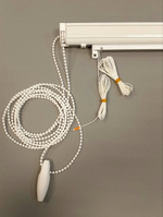 Карниз для двойных римских штор день-ночь Оптима, длина 65 см