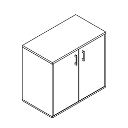 Шкаф 2 уровня