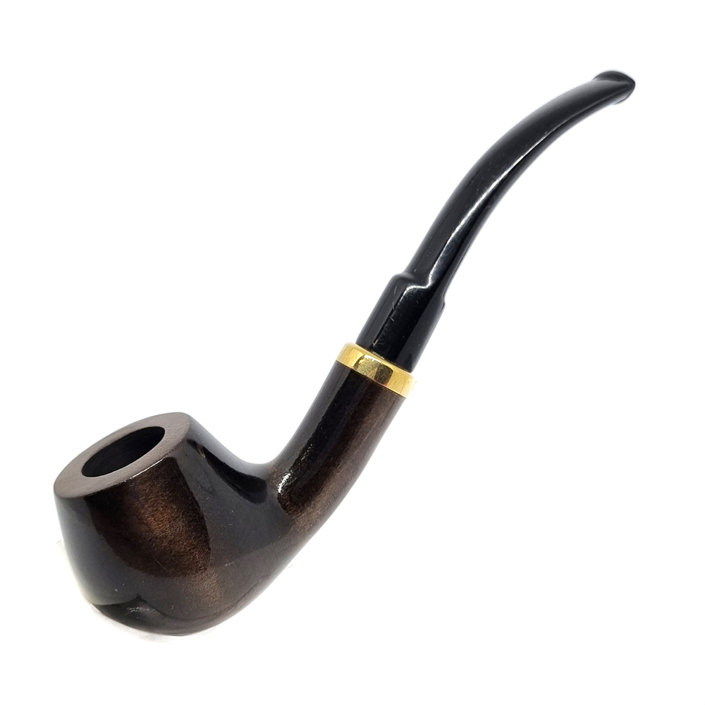 Трубка "Mr. Brog" №18 Horn коричневый (Охладитель, Груша)
