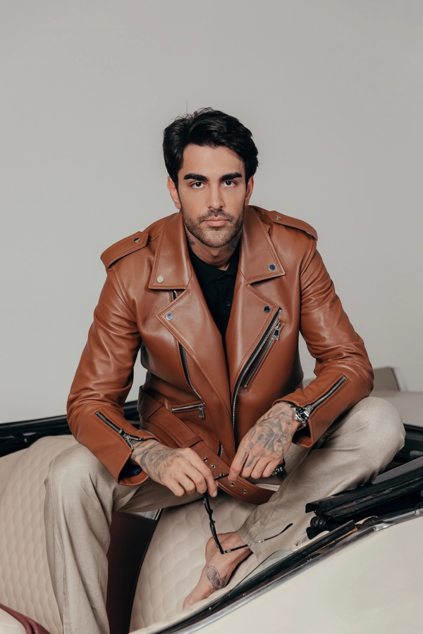 Kосуха мужская Boyfriend коричневая