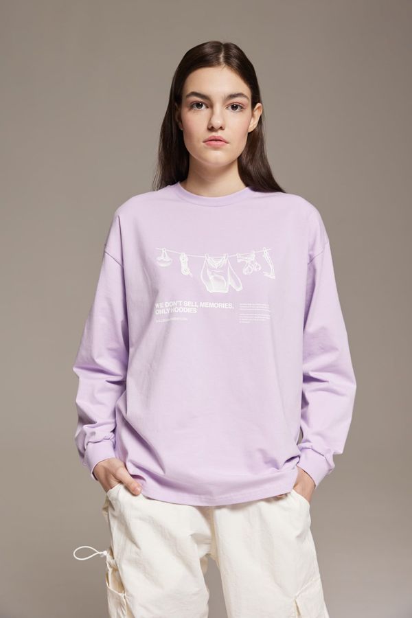 Лонгслив Climber Лавандовый - фото 2