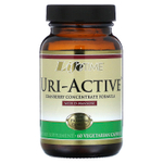 LifeTime Vitamins, Uri-Active, формула концентрата клюквы с D-маннозой, 60 вегетарианских капсул