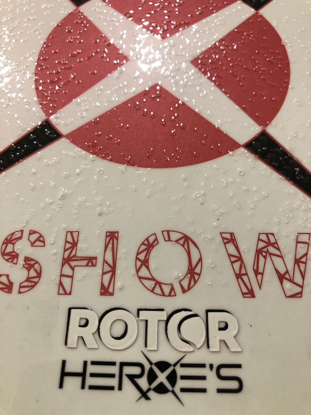 Ракетка для пляжного тенниса Show Heroes с дополнительным нанесением Rotor