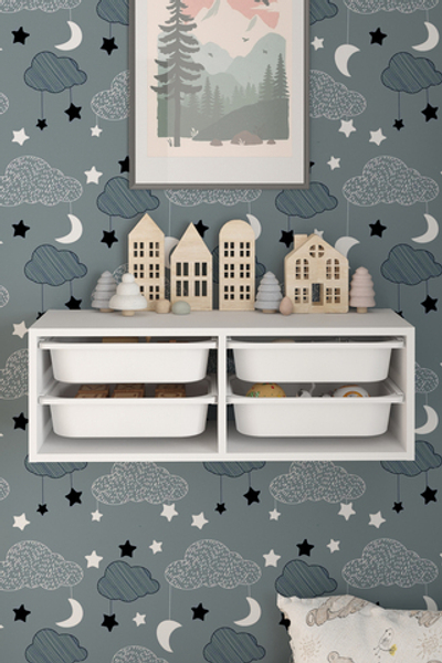 Стеллаж AYCA подвесной - белый