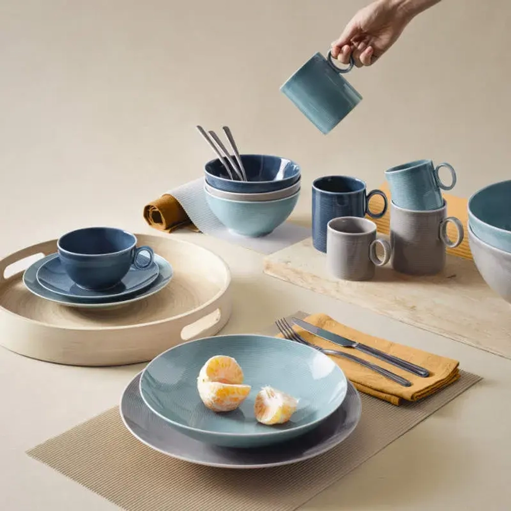 Thomas Rosenthal Group Набор для завтрака Loft Colour на 2 персоны Лунный серый