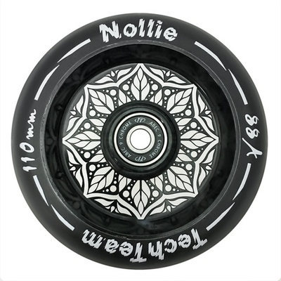 Колесо для самоката с подшипником Tech Team FLAT SOLID Ø 110 мм NOLLIE черное