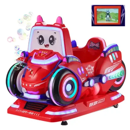 Аттракцион качалка с мыльными пузырями «Котомото»