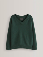 Джемпер школьный для мальчика Next Q90-643, Темно-зеленый