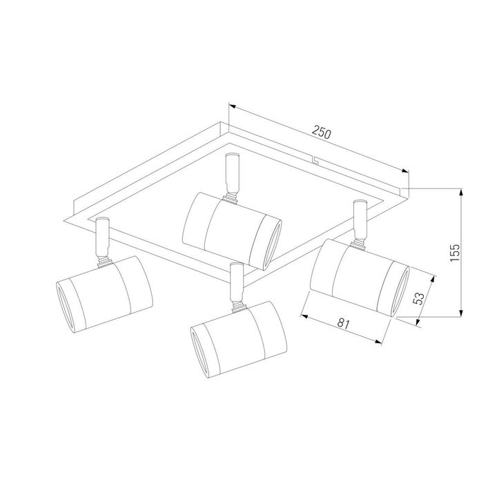Потолочный светильник Eurosvet 20058/4 перламутровый сатин