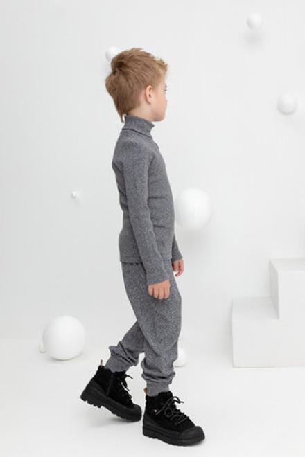 КР 400613/серый меланж к430 брюки для мальчика (50-52)