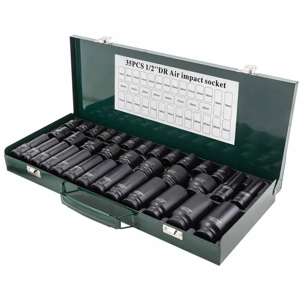 Набор головок (35 предметов) RockForce RF-4353-5MPB