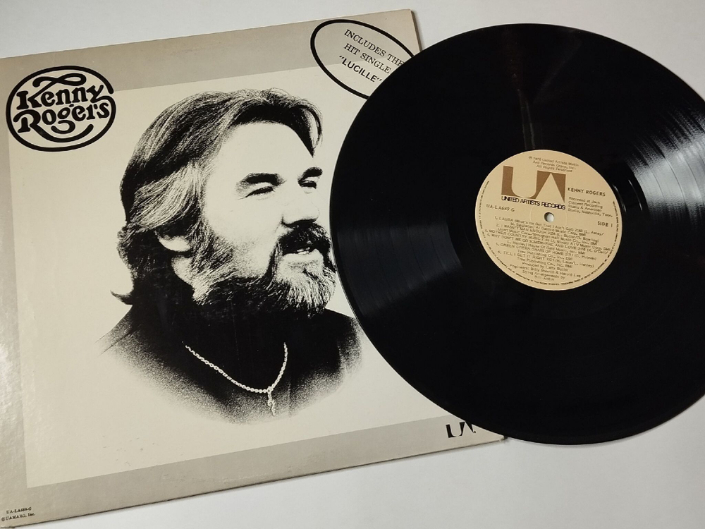 Винтажная виниловая пластинка LP Kenny Rogers (Canada 1977)