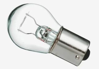 Автолампа  Р 24-21  (P21W)  в стопы 1-но конт БЕЛАЯ Маяк 62413\10 (уп 10шт)