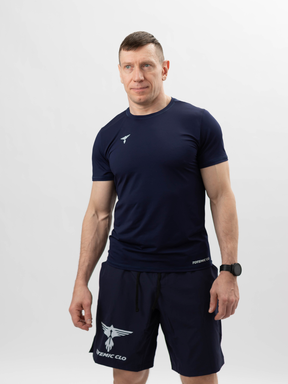 Футболка спортивная TOTEMIC CLO синяя