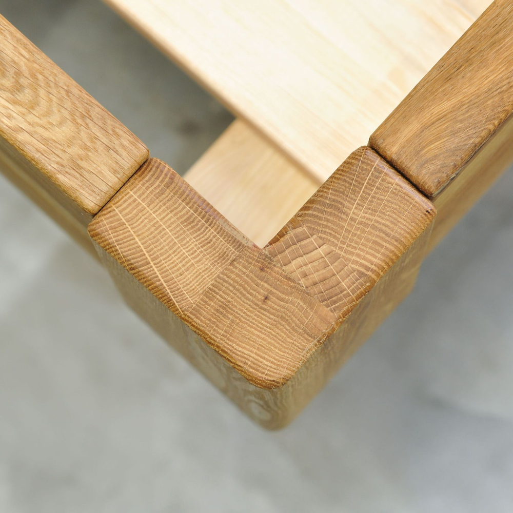 Парящая двуспальная кровать 200х200 Дольче Вита дикий дуб