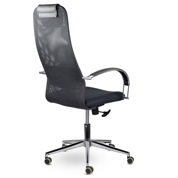 Кресло СН-601 Соло хром SoloСН Ср S-0401/TW-01/Е11-к (черный)