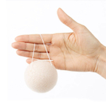 Спонж конняку Trimay  White Konjac Sponge (Белый)
