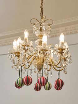 Набор елочных украшений Show time из коллекции New Year Essential, 4 шт.