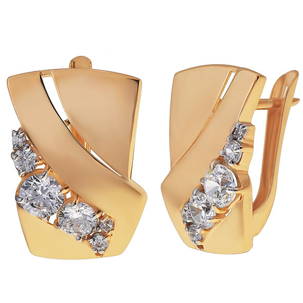 Серьги из золота 585 пробы