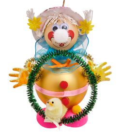 Элита НФ-210/1 Фигурка «Клоун с обручем» ёлочное украшение