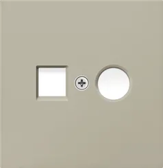 Donel R98 матовый кашемир накладка для розеток RJ45+SAT, 2-я, серия DA