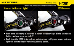 Фонарь налобный Nitecore HC50