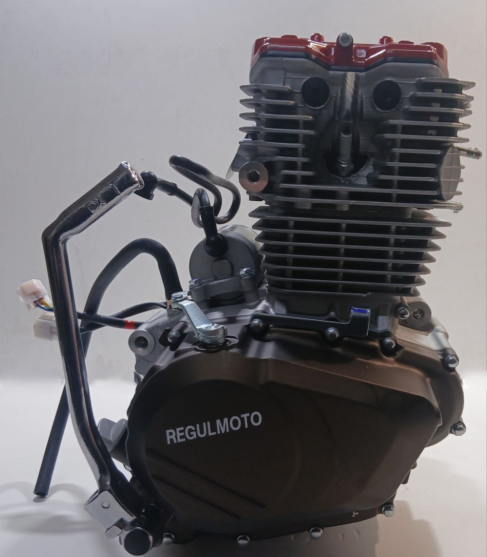 Двигатель ZS175FMM-7 (CB300RL) 4 клапана, балансировочный вал, 300сс, поршень 75мм, 5 Gear