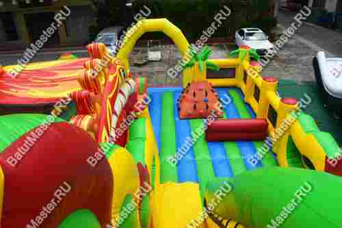 Батут "Саванна" 14*7,5*7 м