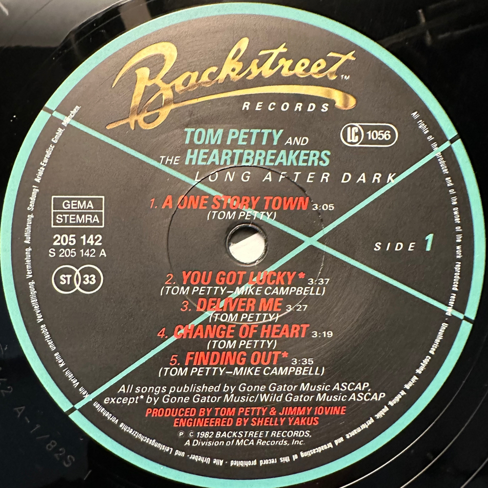 Tom Petty And The Heartbreakers - Long After Dark (Европа 1982г.)