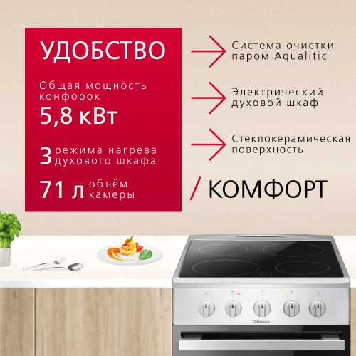 Электрическая плита Hansa FCCS53042H