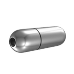 Серебристая вибропуля с вибрацией