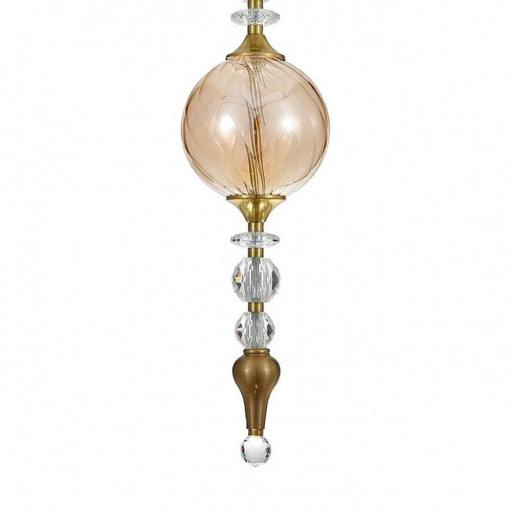 Подвесной светильник Indigo Sorpresa 11056/1P Amber