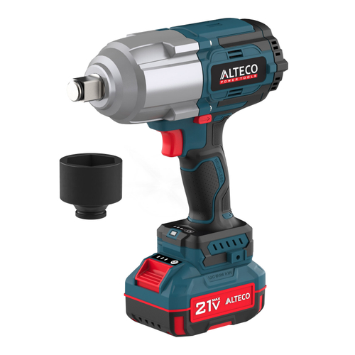 Бесщеточный аккумуляторный ударный гайковерт ALTECO CIW 21-1000 Li BL
