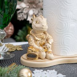 Держатель для полотенец Дракон Раймонд Айвори