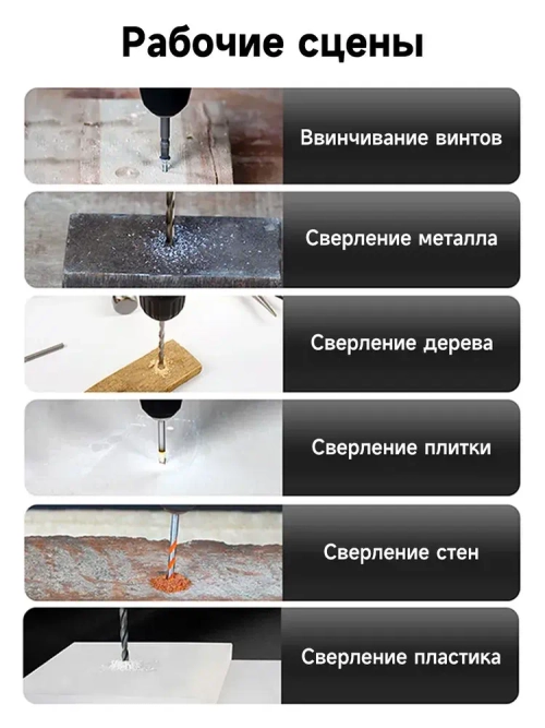 Дрель-шуруповерт аккумуляторная VVOSAI WS-3020-A2, 20В 40Нм, 2xLi-ion, ЗУ