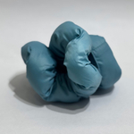 Резинка для волос Girls and Women Scrunchy Puffered Blue