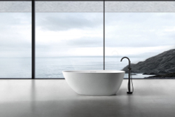 Ванна из искусственого камня ABBER Dortmund AM9911 белая