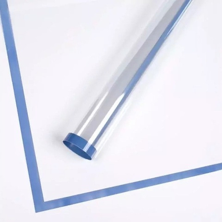 ЛИСТ ПРОЗРАЧНЫЙ 58*58/20шт СИНИЙ