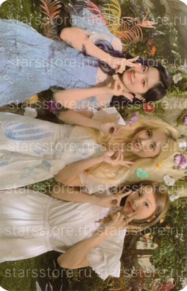 Фотокарта Dahyun, Mina & Nayeon TWICE - MORE&MORE Фотокарта Dahyun, Mina & Nayeon TWICE - MORE&MORE