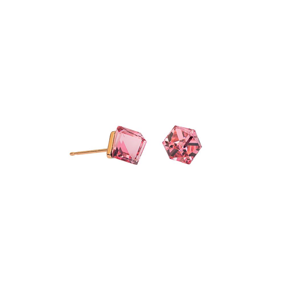 Серьги-пусеты Fiore Luna Light Rose SWE1127/2 LR RG