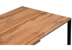 Письменный стол Клер Лофт 100х57х75 дуб вотан / матовый черный