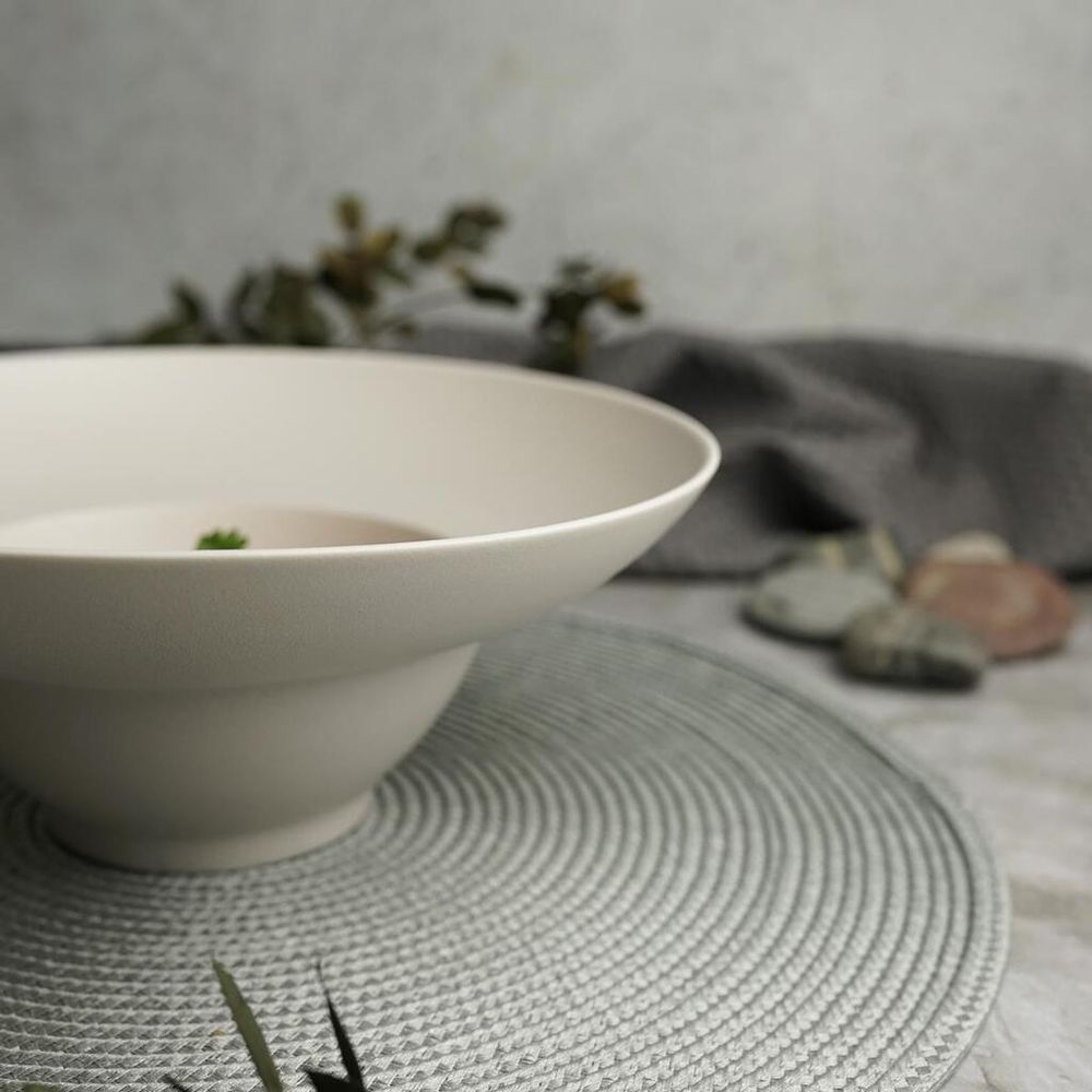 Тарелка глубокая 400 мл d 24 см h9 см для пасты   Noble [2]