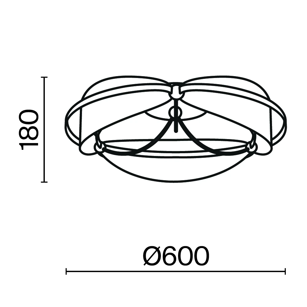 Потолочная люстра Maytoni BREEZE MOD281CL-L45BS3K