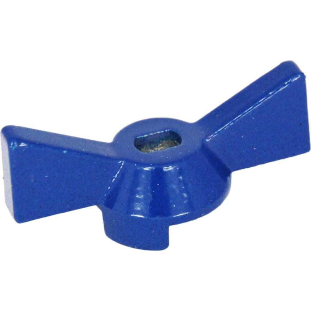 Ручка-Бабочка для крана усиленная MPF, 1/2&quot;- 3/4&quot;, синяя