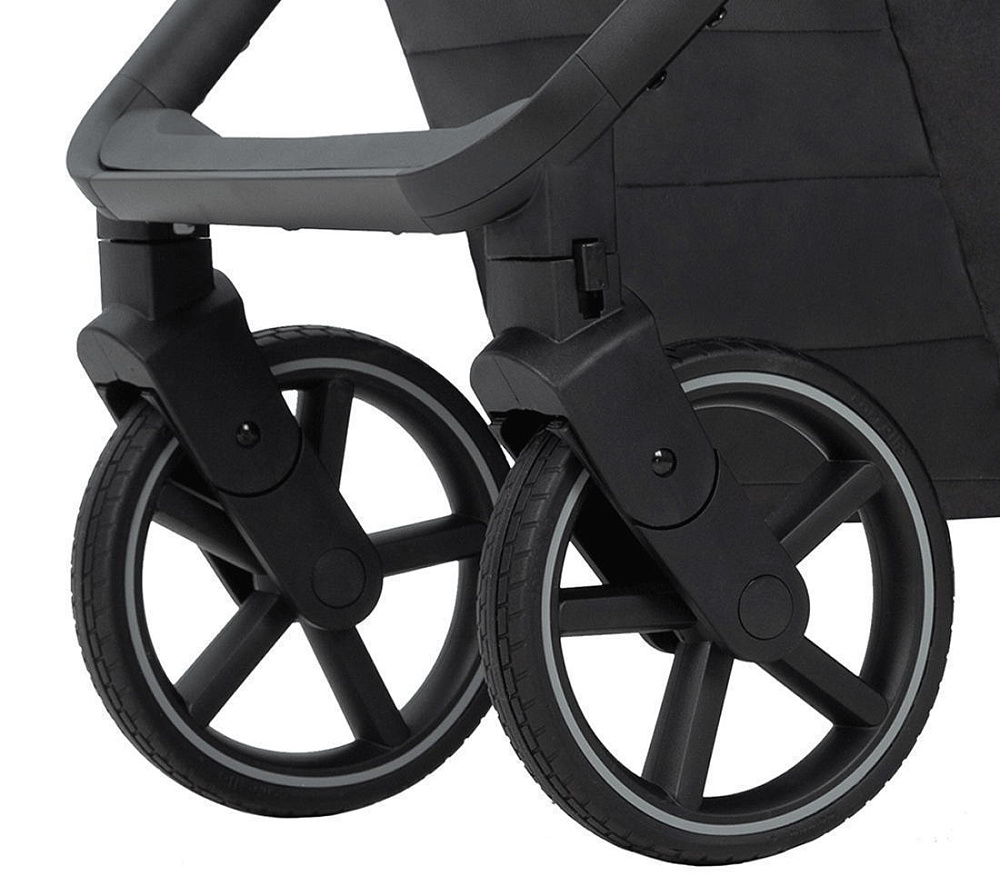 Коляска Carrello Alfa CRL-6522 2025 Ammonite AY329 Pro Absolute Black с базой Isofix 4 в 1 Fashion Grey