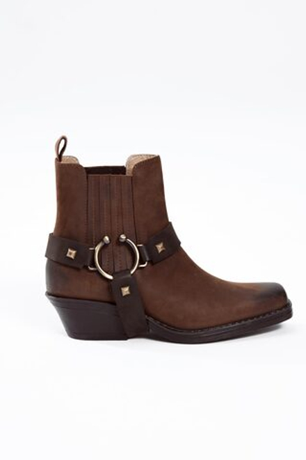 Казаки в ковбойском стиле из натуральной кожи MILEY