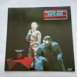 Винтажная виниловая пластинка LP Manfred Mann's Earth Band, Somewhere In Afrika (Германия 1982)
