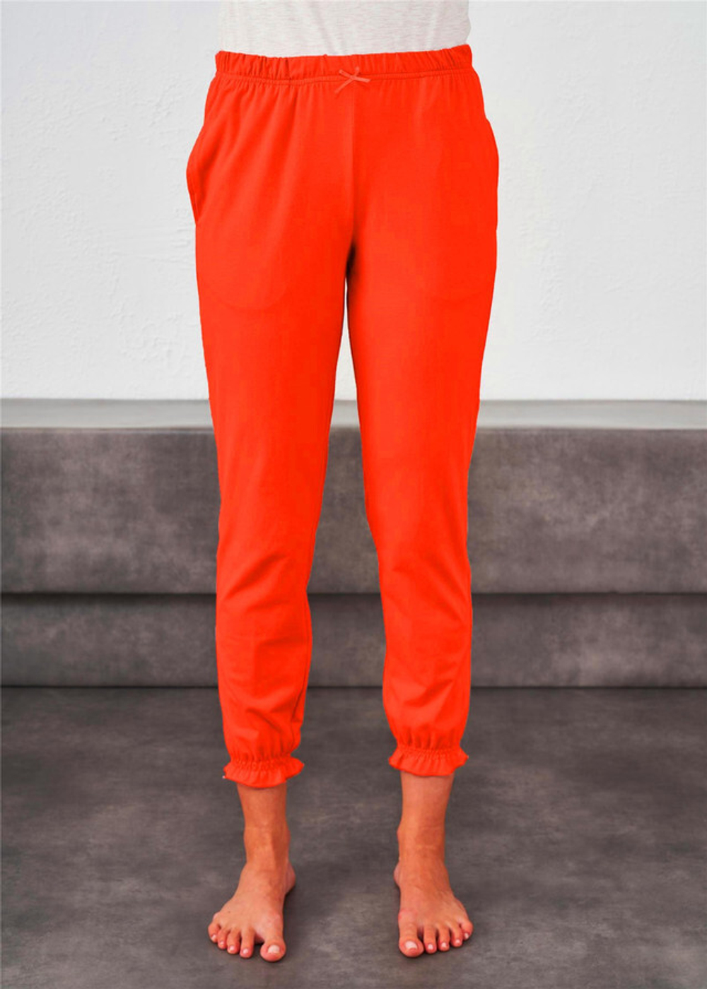 RELAX MODE / Пижамные штаны женские хлопок домашняя одежда - 09166