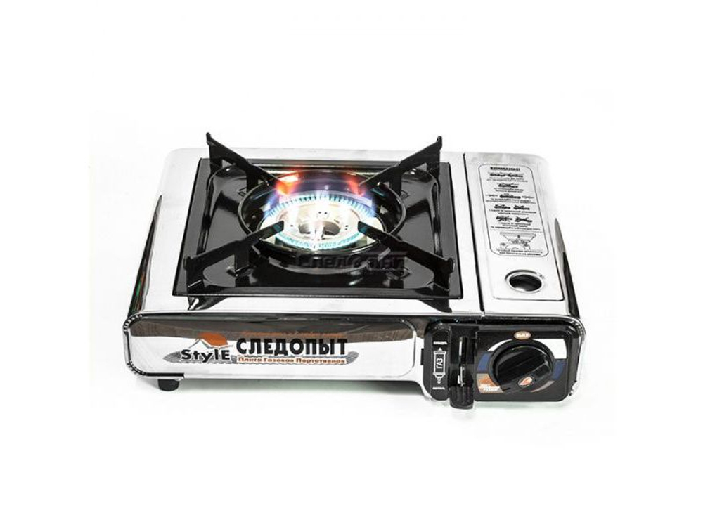 Газовая плита СЛЕДОПЫТ Style 2,2кВт 345x283x124мм